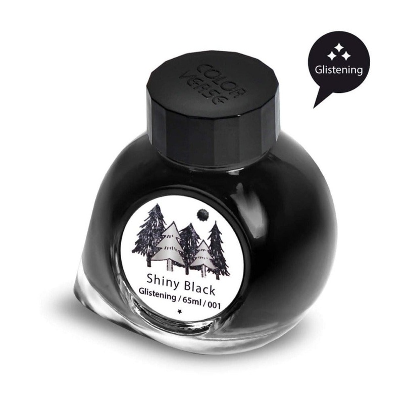 COLORVERSE, Ink Bottle - Project SHINY BLACK (65ml).