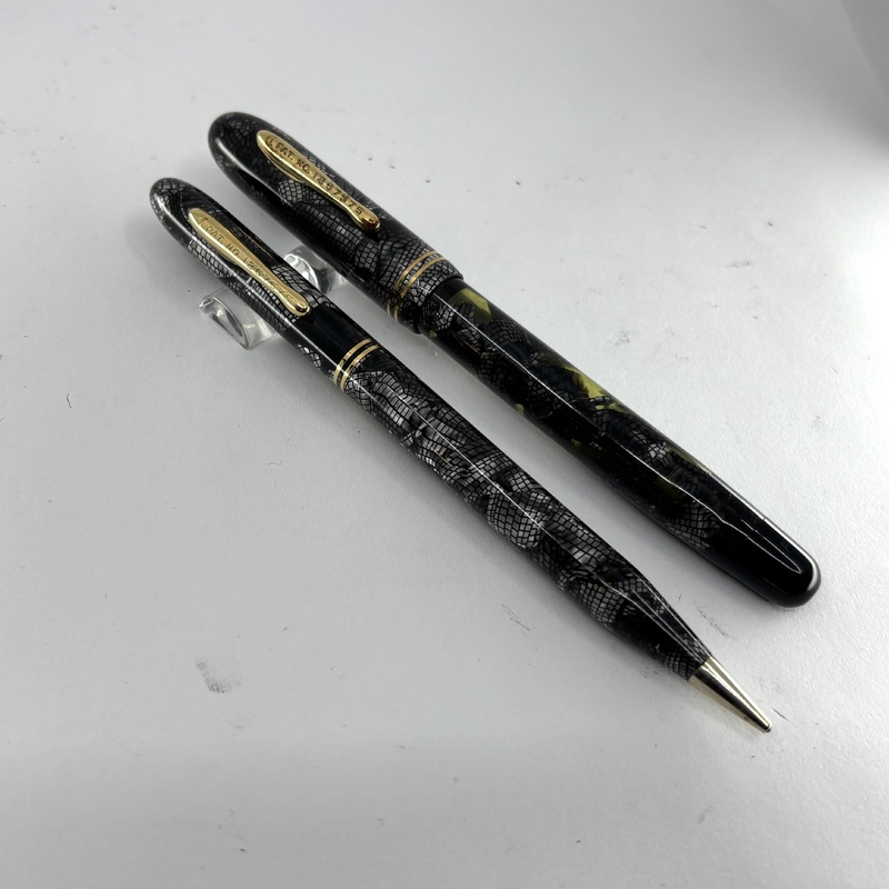 Conklin Nozac Set Grey Lizard - Still have original sticker on it !