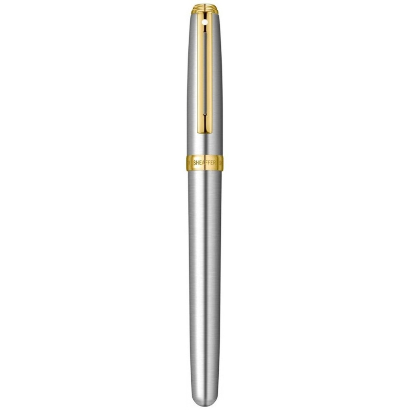 SHEAFFER, Fountain Pen - PRELUDE 342 BRUSHED CHROME GT.