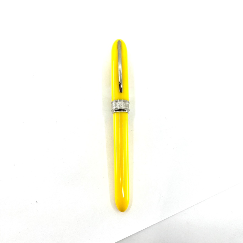 Visconti van Gogh First Generation Yellow Fountain Pen - Broad  Stainless Steel Nib