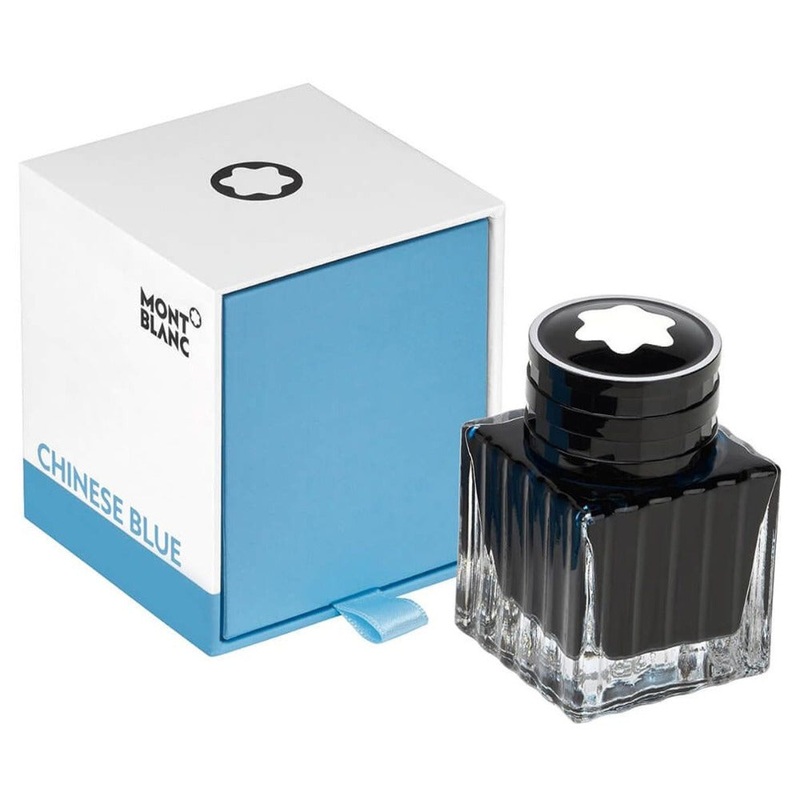 MONTBLANC, Ink Bottle - CHINESE BLUE (30mL).