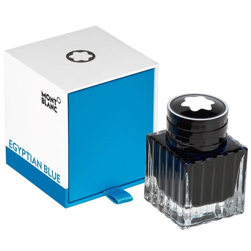 MONTBLANC, Ink Bottle - EGYPTIAN BLUE (30mL).