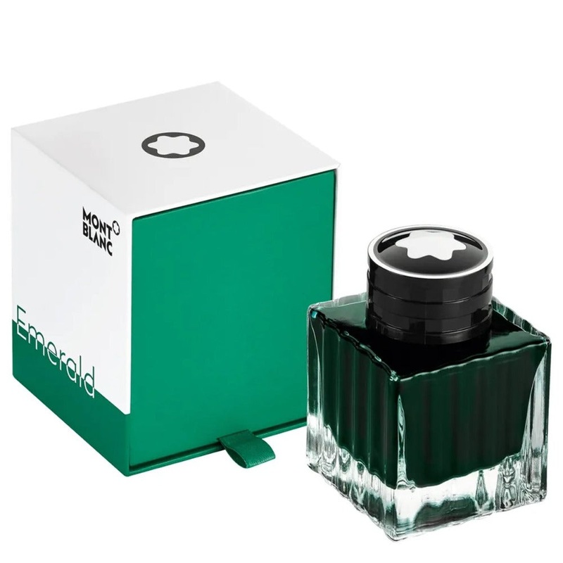 MONTBLANC, Ink Bottle - EMERALD GREEN (50mL).