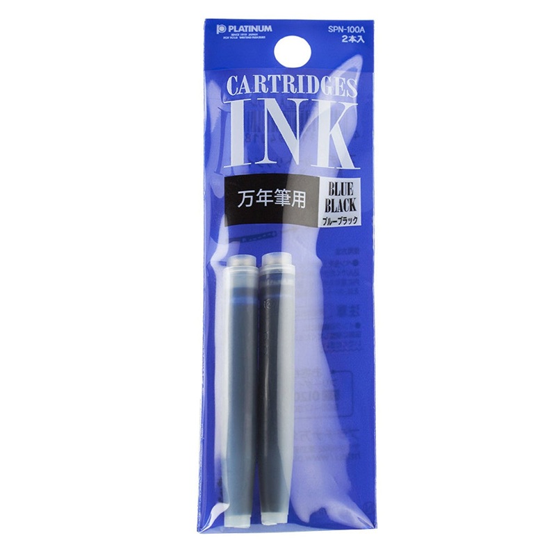 PLATINUM, Dye Ink Cartridge - BLUE BLACK.