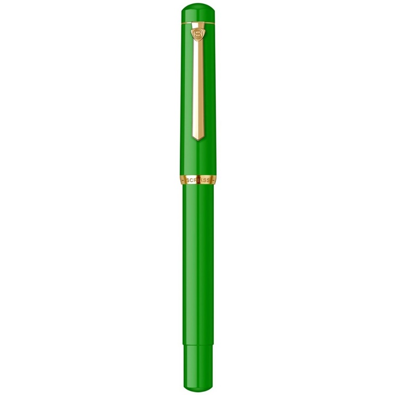 SCRIKSS, Fountain Pen - 419 Piston Filler GREEN GT.