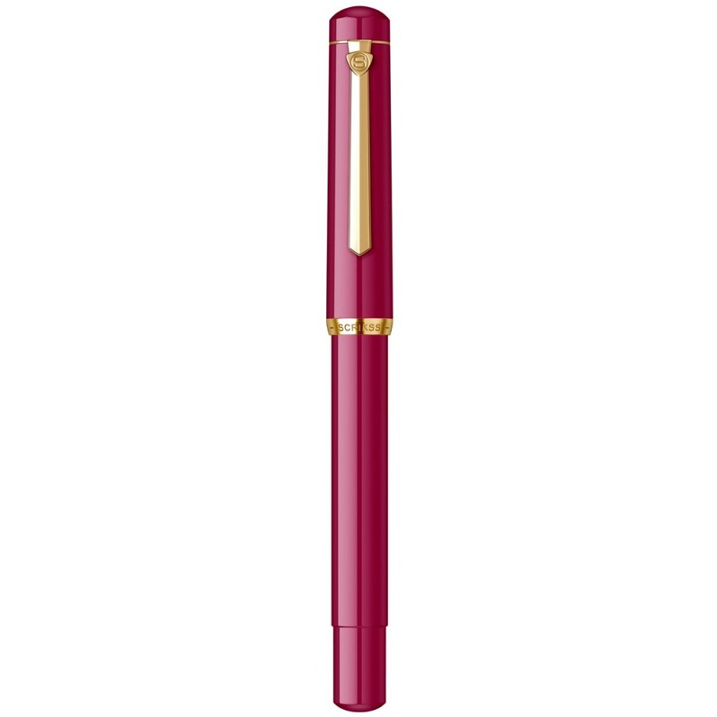 SCRIKSS, Fountain Pen - 419 Piston Filler MAGENTA GT.