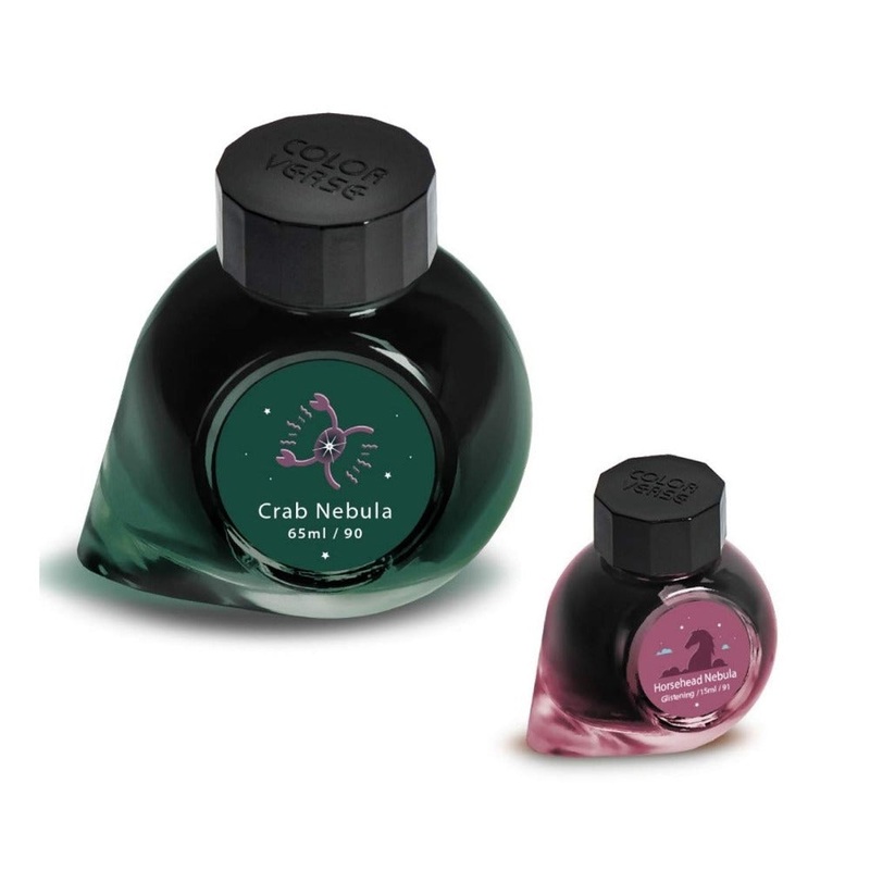 COLORVERSE, Ink 2 Bottles - EYE ON THE UNIVERSE Season 7 CRAB NEBULA & HORSEHEAD NEBULA (65mL+15mL).