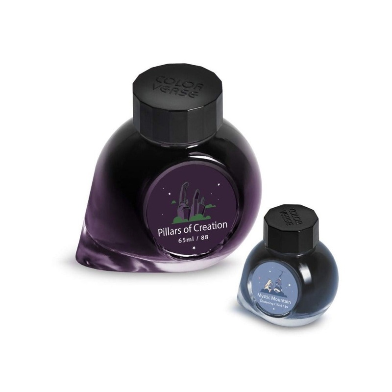 COLORVERSE, Ink 2 Bottles - EYE ON THE UNIVERSE Season 7 PILLARS OF CREATION & MYSTIC MOUNTAIN (65mL+15mL).