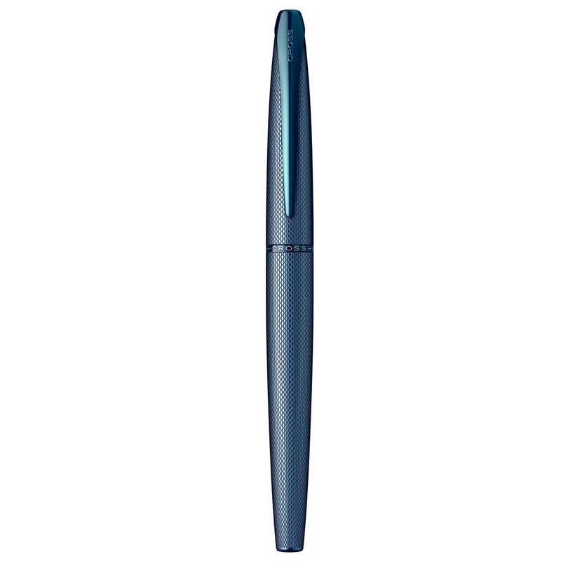CROSS, Fountain Pen - ATX SANDBLASTED DARK BLUE BMT.
