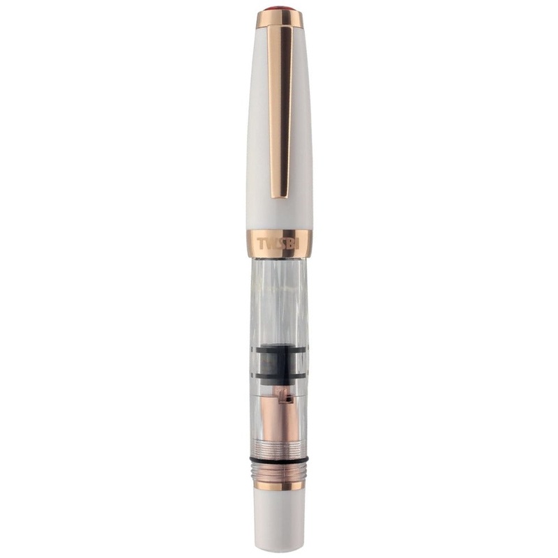 TWSBI, Fountain Pen - DIAMOND MINI WHITE ROSE GOLD II.