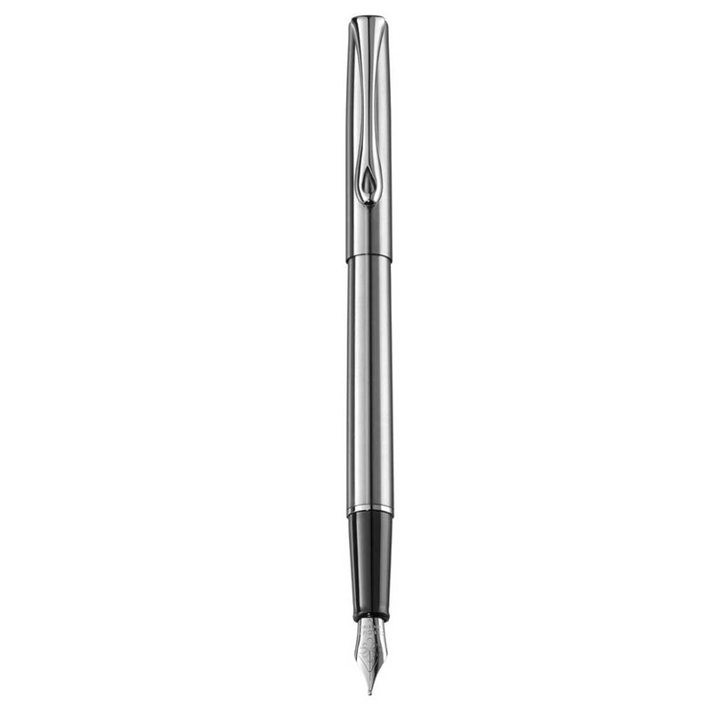 DIPLOMAT, Fountain Pen - TRAVELLER STAINLESS STEEL.