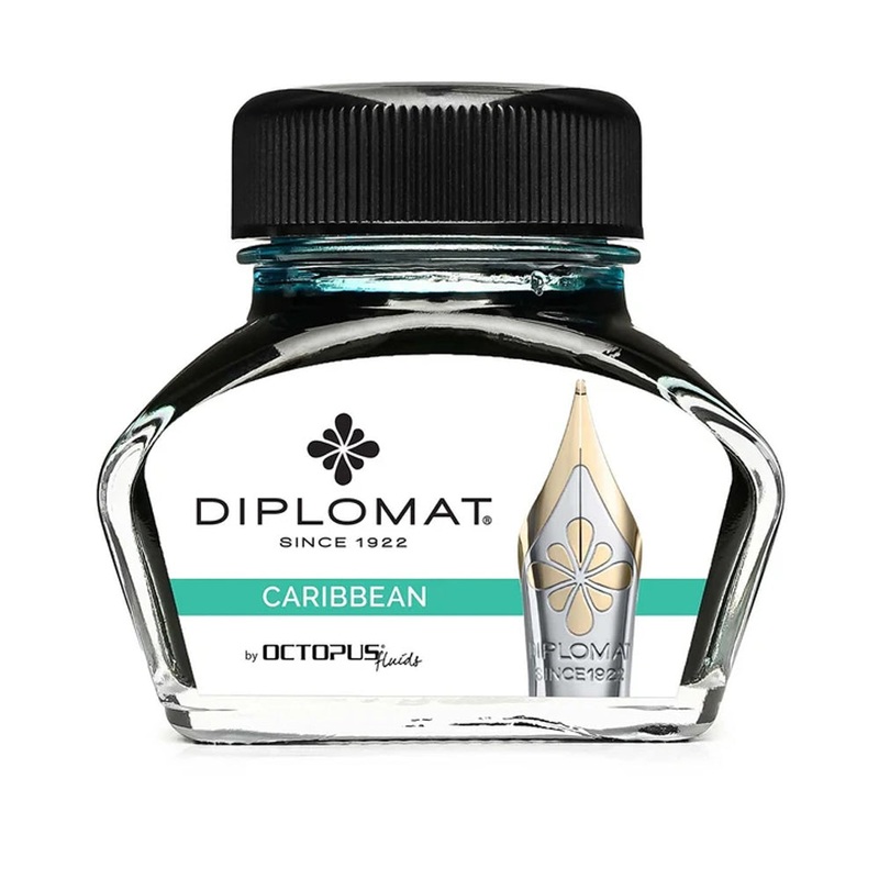 DIPLOMAT, Ink Bottle - OCTOPUS CARIBBEAN (30mL).