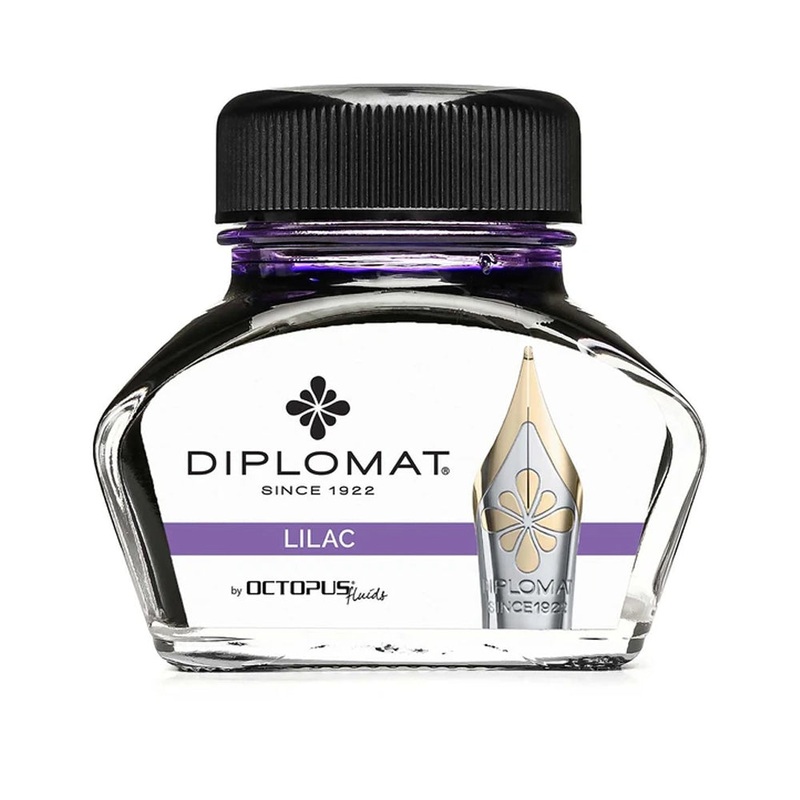 DIPLOMAT, Ink Bottle - OCTOPUS LILAC (30mL).