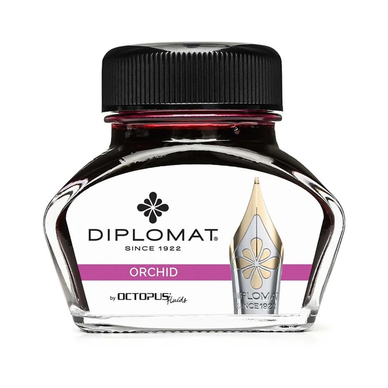 DIPLOMAT, Ink Bottle - OCTOPUS ORCHID (30mL).