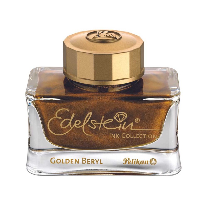 PELIKAN, Ink Bottle - EDELSTEIN GOLDEN BERYL (50mL).