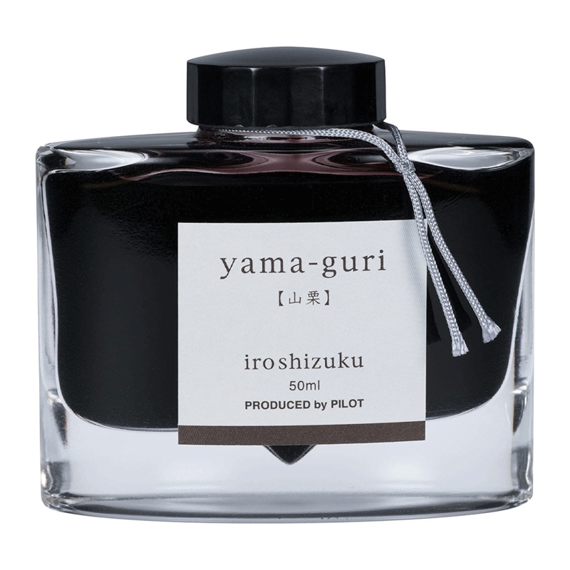 PILOT, Ink Bottle - IROSHIZUKU CC Wild Chestnut YAMA-GURI (50mL).