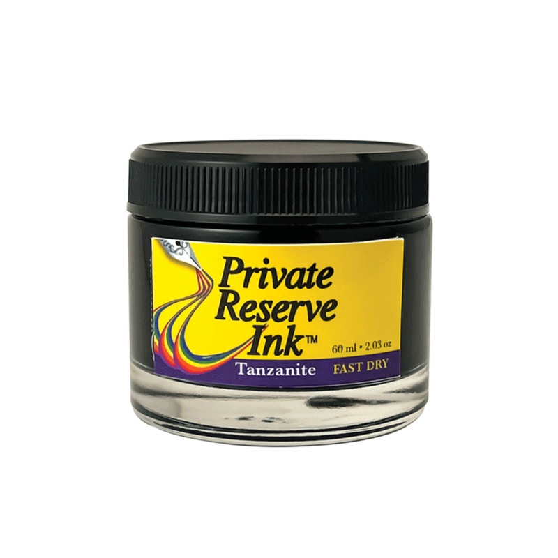 PRIVATE RESERVE, Ink Bottle - FAST DRY Inks TANZANITE (60mL).