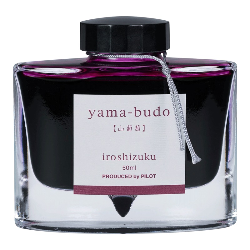 PILOT, Ink Bottle - IROSHIZUKU CC Crimson Glory Vine YAMA-BUDO (50mL).