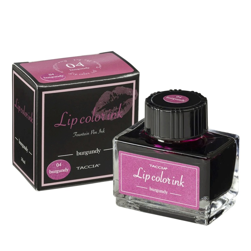 TACCIA, Ink Bottle - LIP COLOR BURGUNDY (30mL).