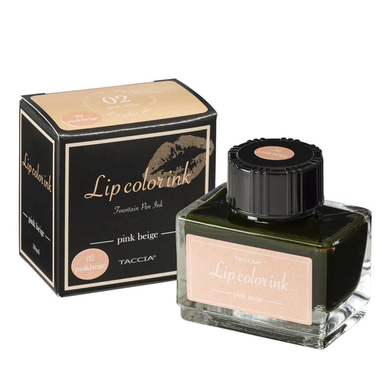 TACCIA, Ink Bottle - LIP COLOR PINK BEIGE (30mL).