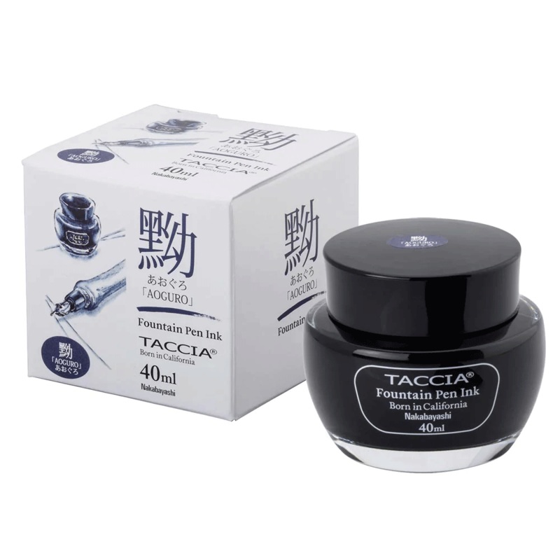 TACCIA, Ink Bottle - SUNAO-IRO AOGURO (40mL).
