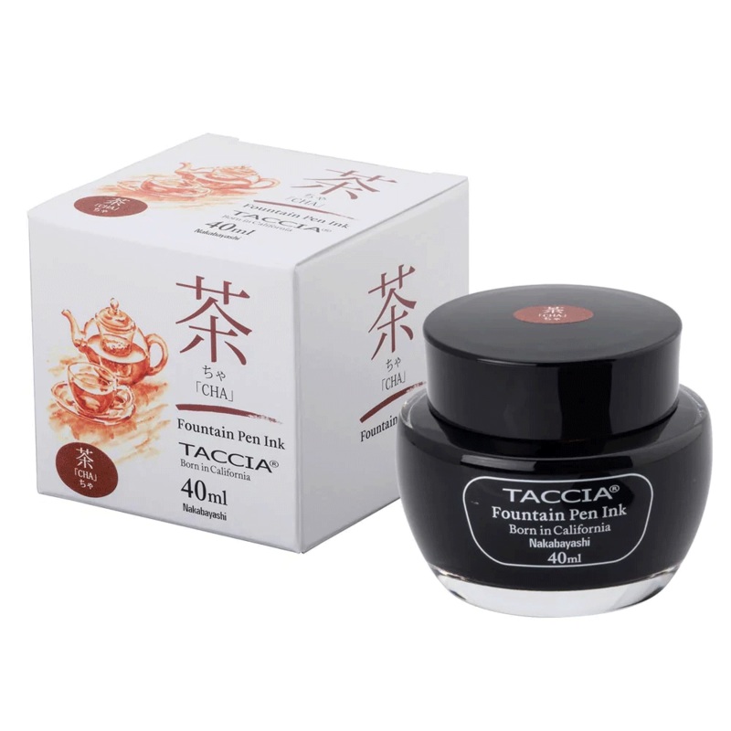 TACCIA, Ink Bottle - SUNAO-IRO CHA (40mL).