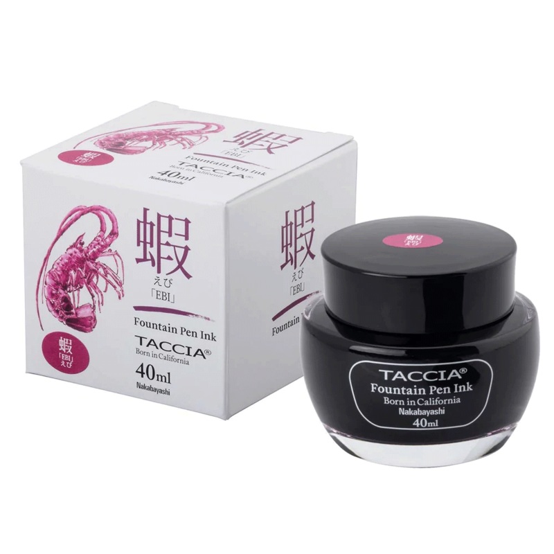 TACCIA, Ink Bottle - SUNAO-IRO EBI (40mL).