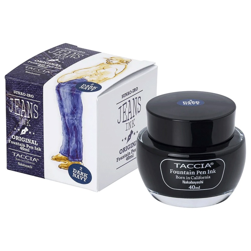 TACCIA, Ink Bottle - SUNAO-IRO JEANS DARK NAVY (40mL).