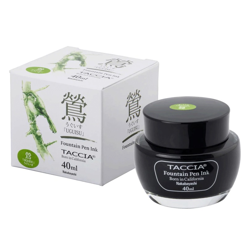 TACCIA, Ink Bottle - SUNAO-IRO UGUISU (40mL).
