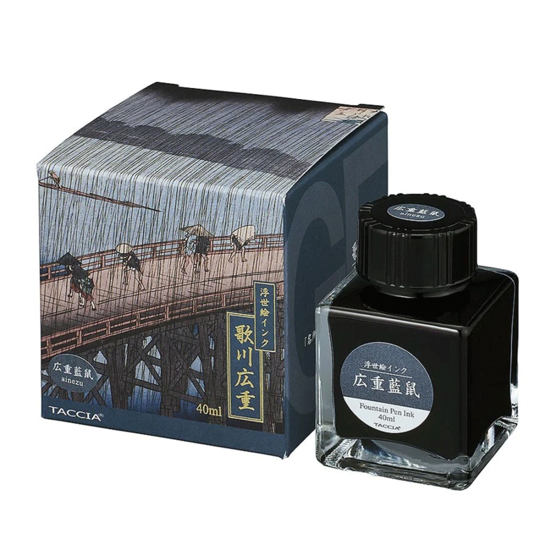 TACCIA, Ink Bottle - UKIYO-E AINEZU (40mL).