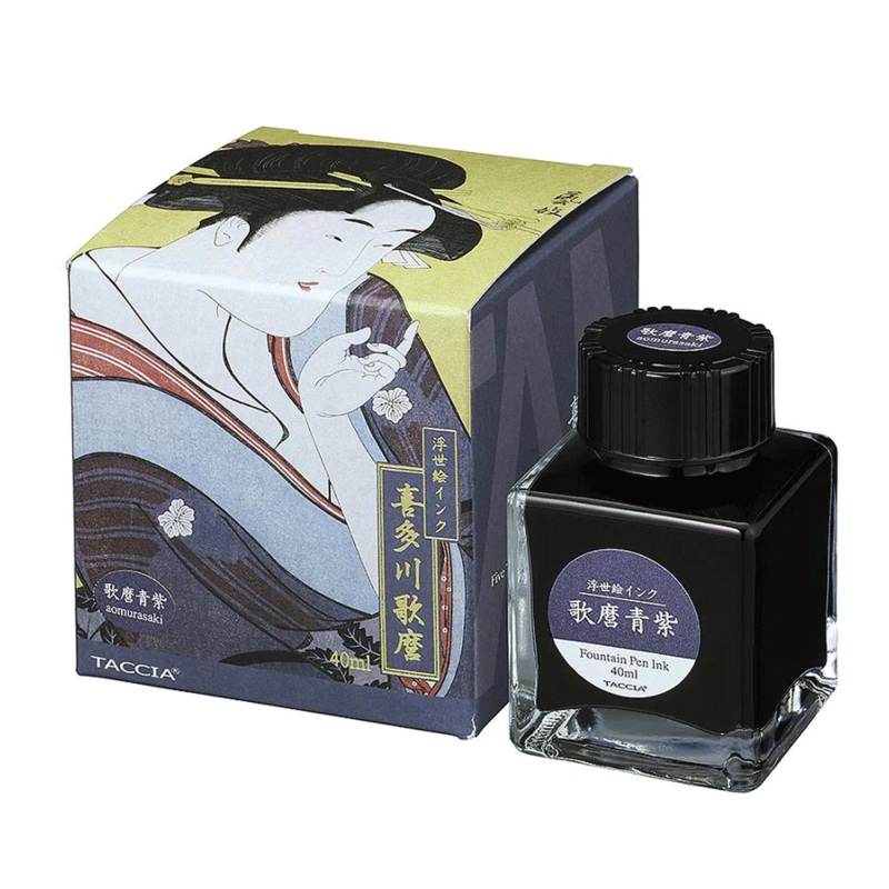 TACCIA, Ink Bottle - UKIYO-E AOMURASAKI (40mL).