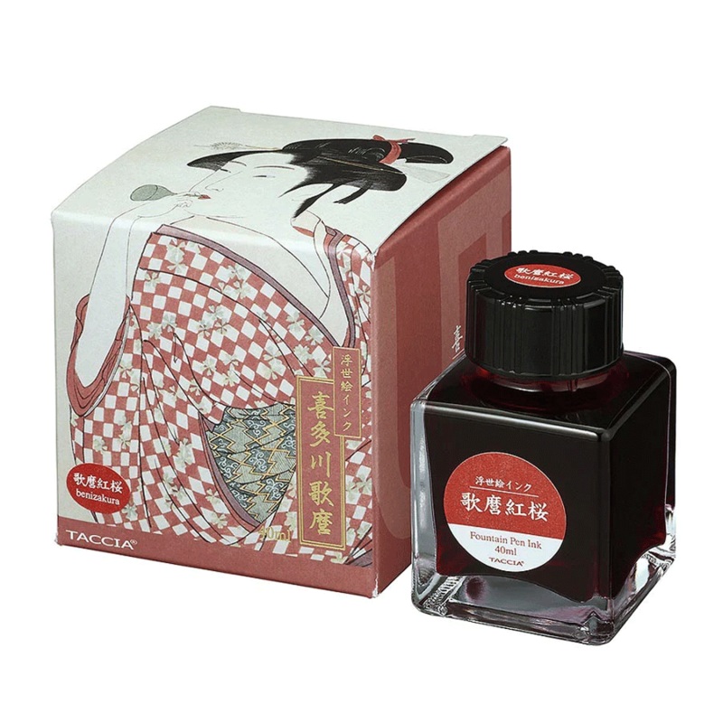 TACCIA, Ink Bottle - UKIYO-E BENIZAKURA (40mL).