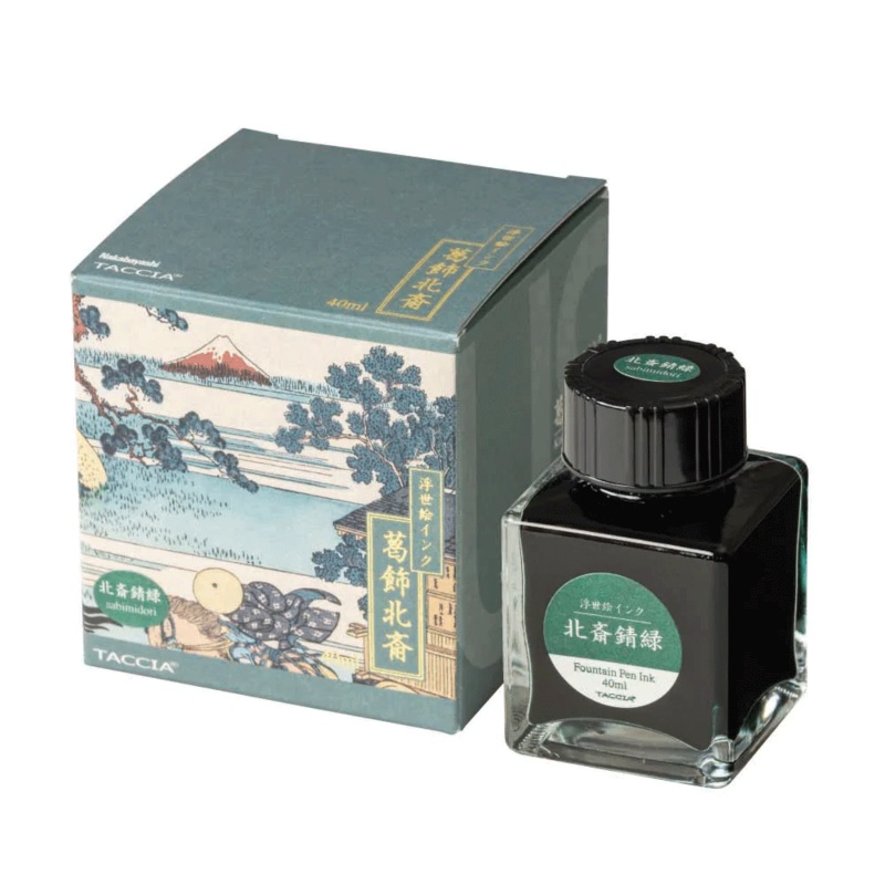 TACCIA, Ink Bottle - UKIYO-E SABIMIDORI (40mL).
