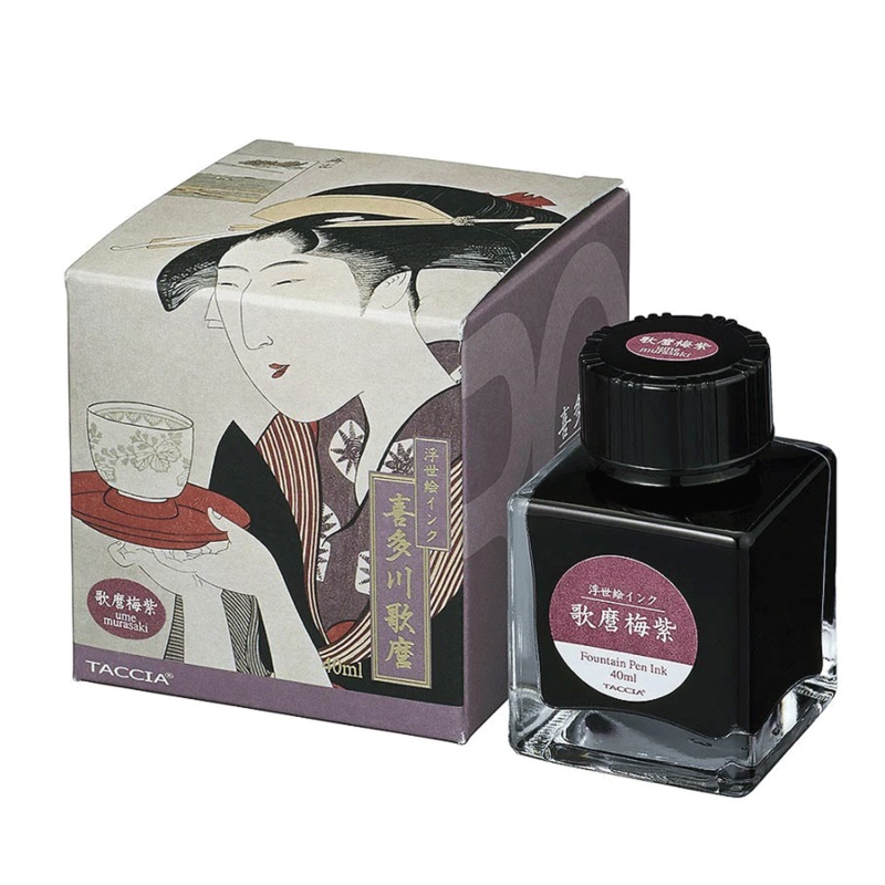 TACCIA, Ink Bottle - UKIYO-E UME MURASAKI (40mL).
