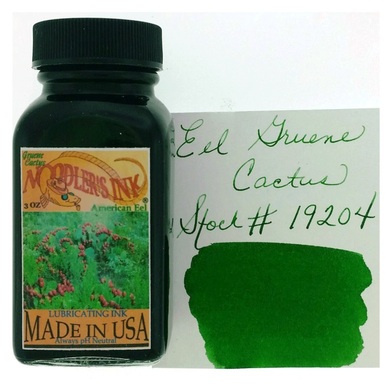 NOODLER'S, Ink Bottle - EEL GRUENE CACTUS (88mL).