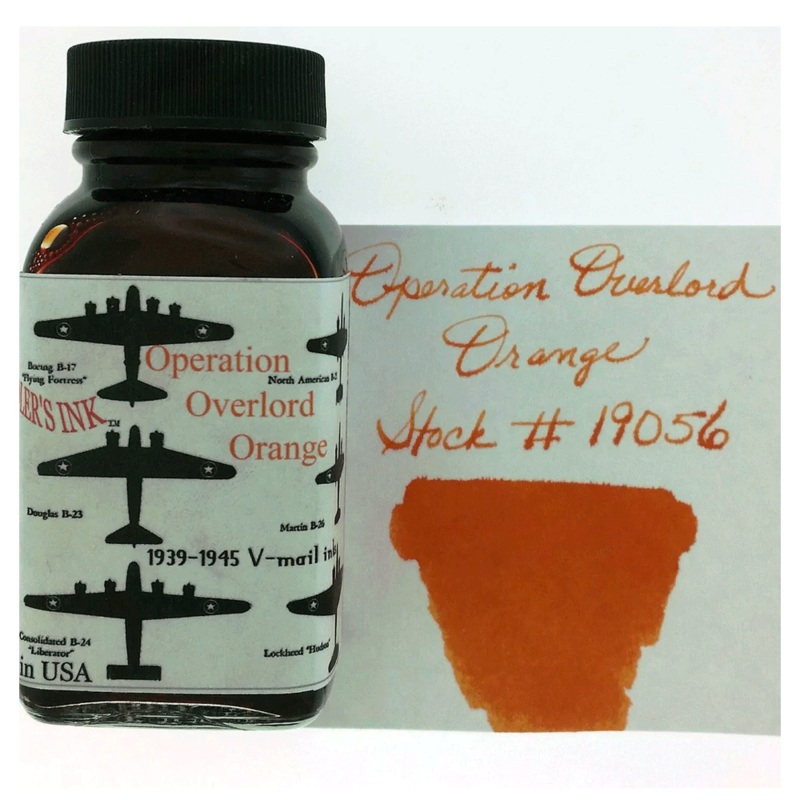 NOODLER'S, Ink Bottle - V MAIL OPERATION OVERLORD ORANGE (88mL).