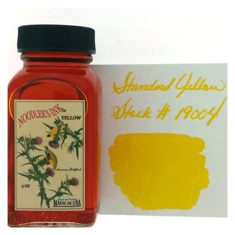 NOODLER'S, Ink Bottle - YELLOW (88mL).
