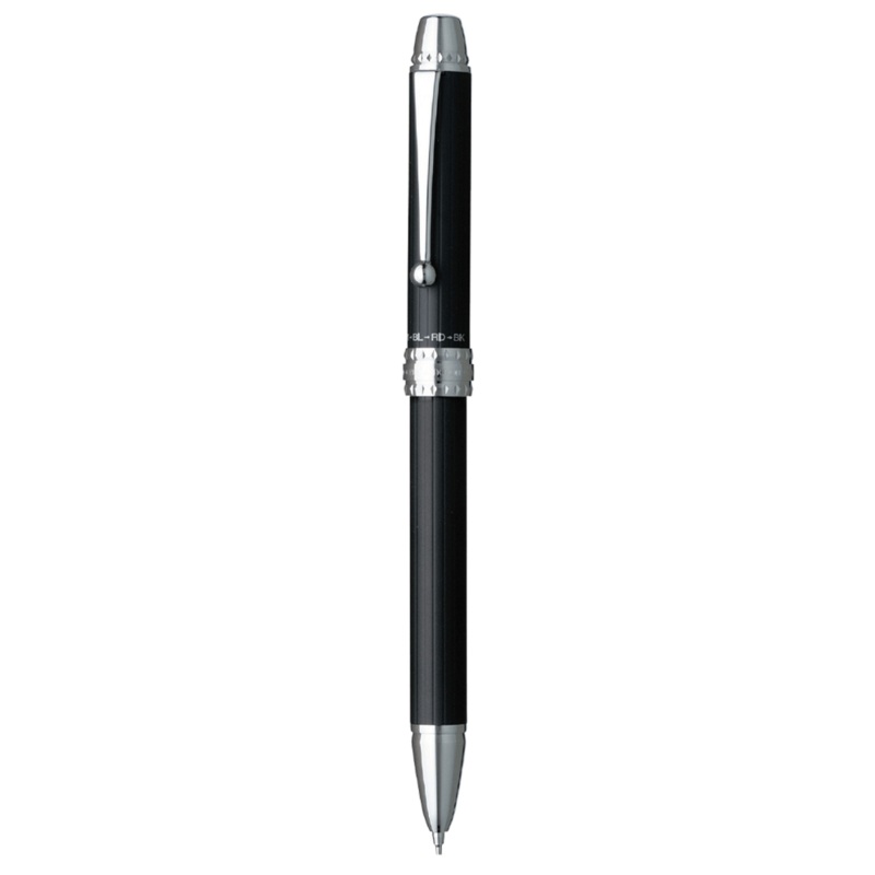PLATINUM, Multi Function Pen - Pin Stripe Satin Finish BLACK.