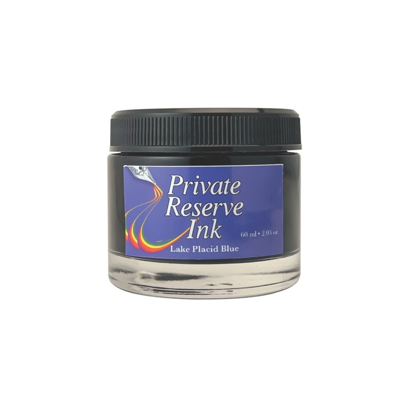 PRIVATE RESERVE, Ink Bottle - PREMIUM Inks LAKE PLACID BLUE (60mL).