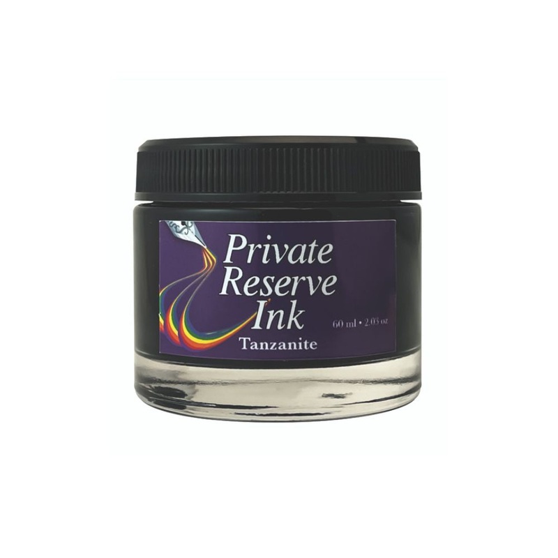 PRIVATE RESERVE, Ink Bottle -  PREMIUM Inks TANZANITE (60mL).