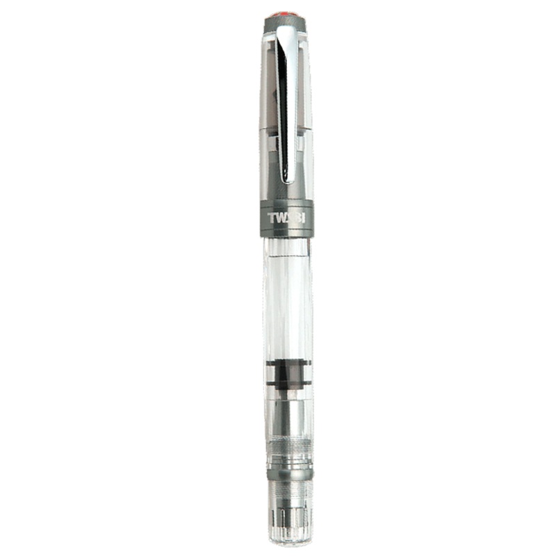 TWSBI, Fountain Pen - DIAMOND 580 AL R NICKEL GRAY.