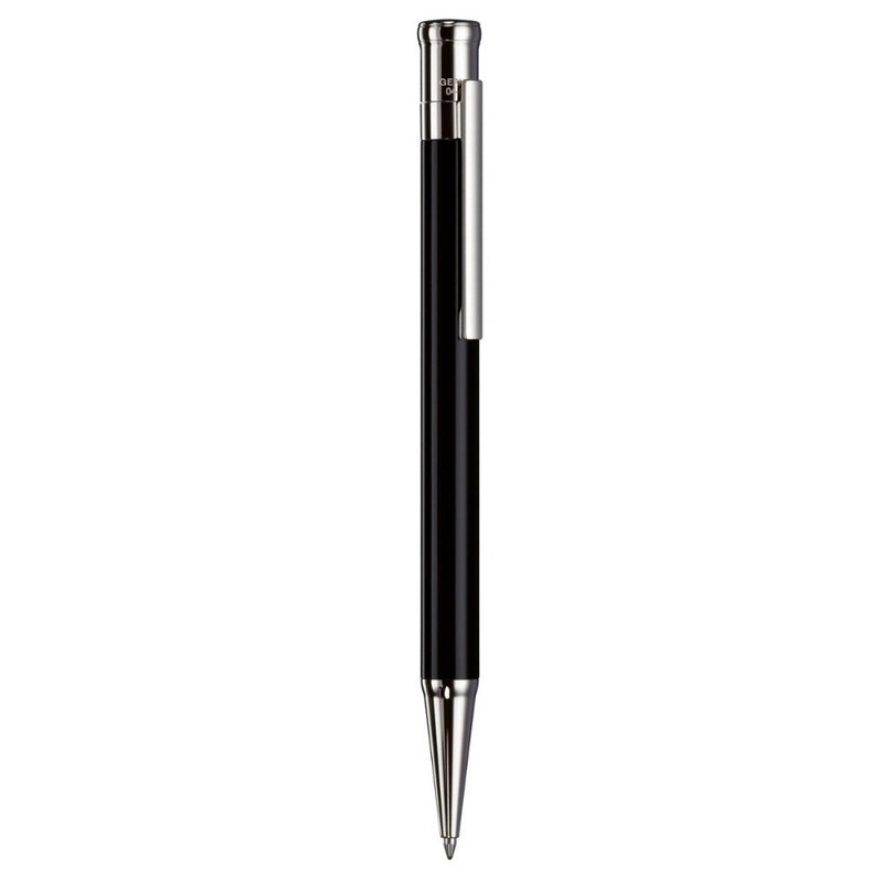 OTTO HUTT, Ballpoint pen - DESIGN 04 BLACK LACQUER.