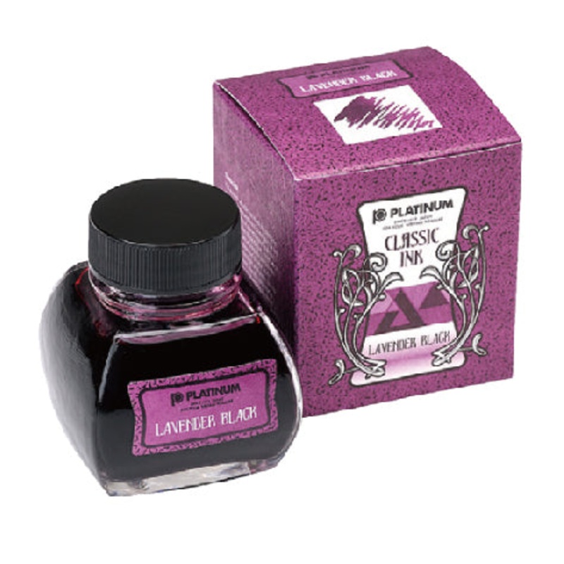 PLATINUM, Classic Ink Bottle - LAVENDER BLACK.