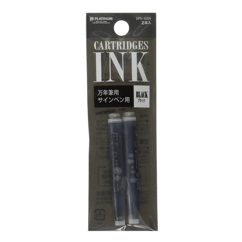 PLATINUM, Dye Ink Cartridge - BLACK.