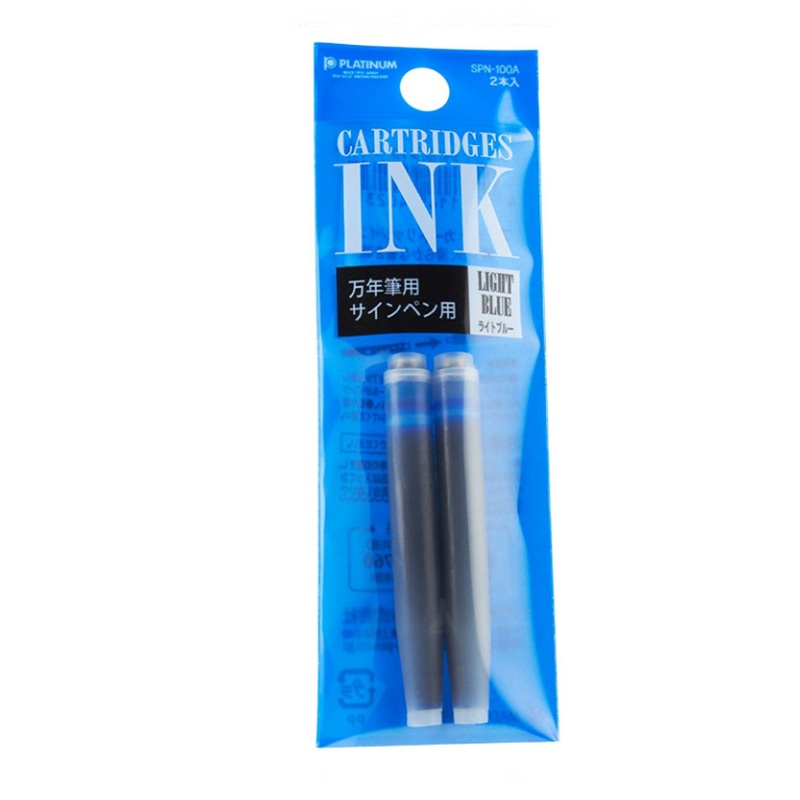 PLATINUM, Dye Ink Cartridge - LIGHT BLUE.