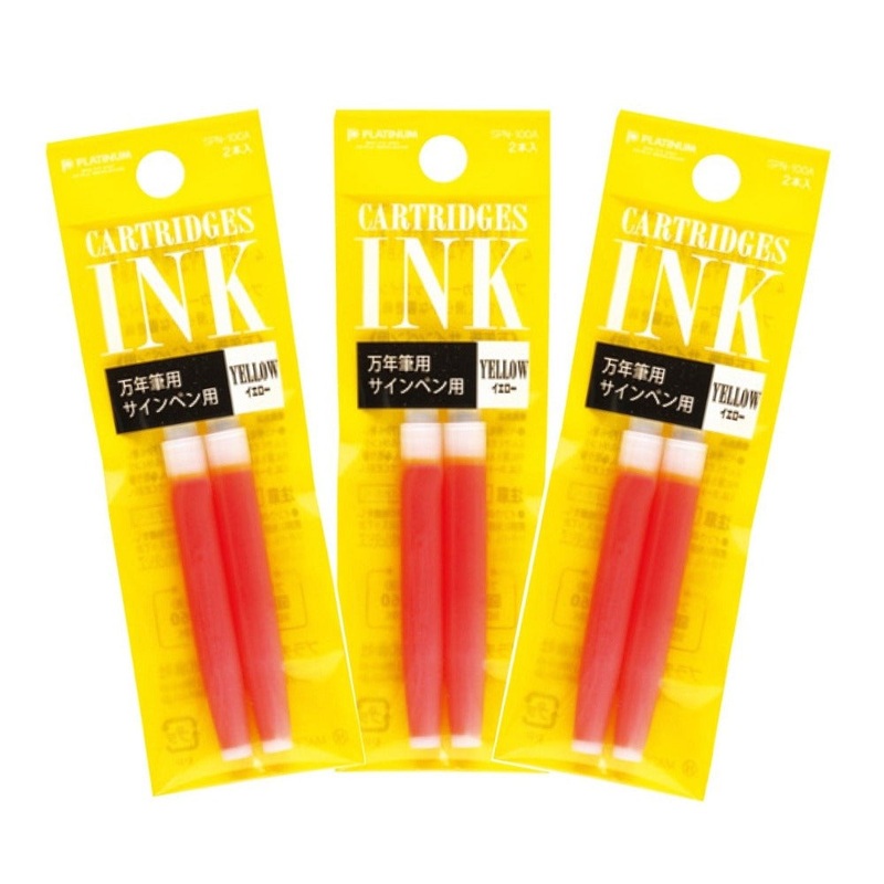 PLATINUM, Dye Ink Cartridge - YELLOW.