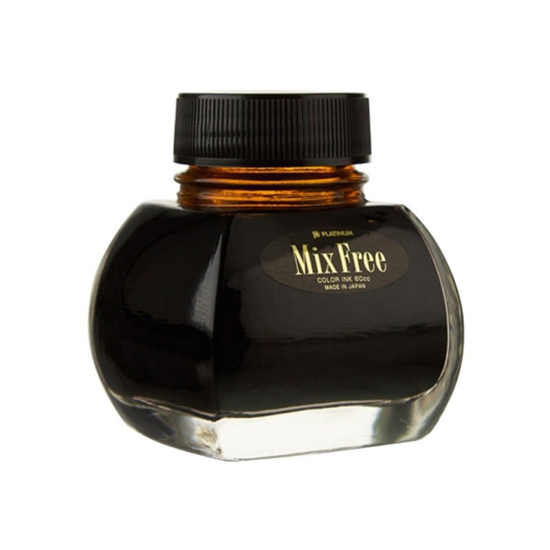 PLATINUM, Mixable Ink Bottle - EARTH BROWN 60ml.