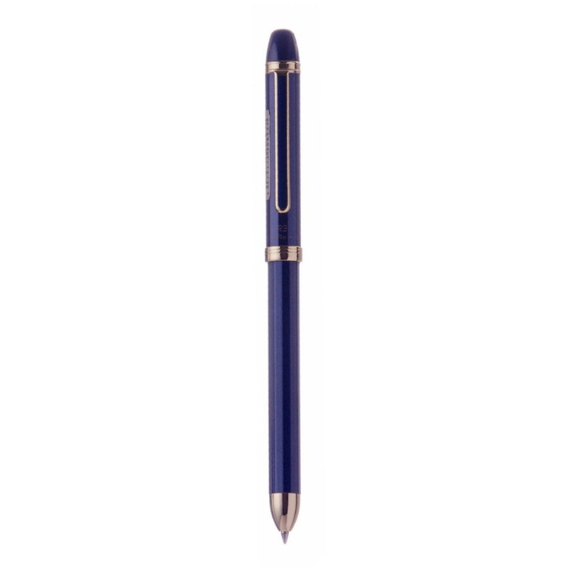 PLATINUM, Multi Function Pen - DODECAGON SLIM BLUE.