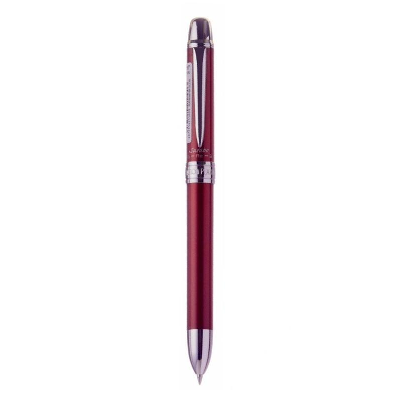 PLATINUM, Multi Function Pen - LIGHTWEIGHT SARABO ROUGE RED.