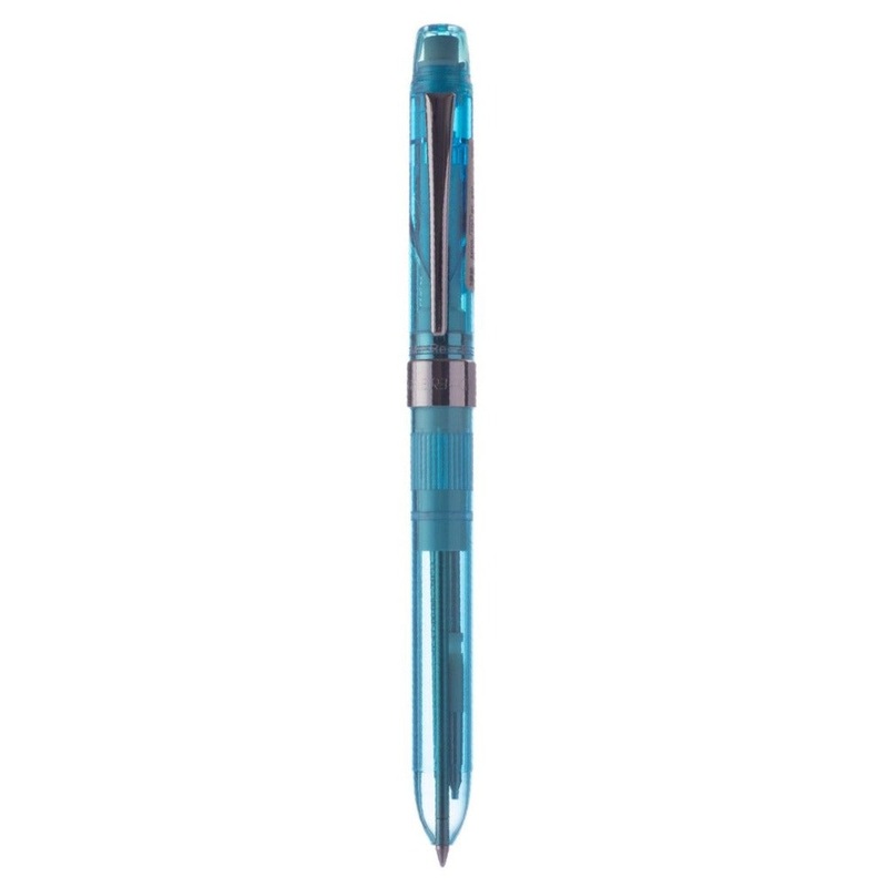 PLATINUM, Multi Function Pen - TRANSPARENT AQUA.